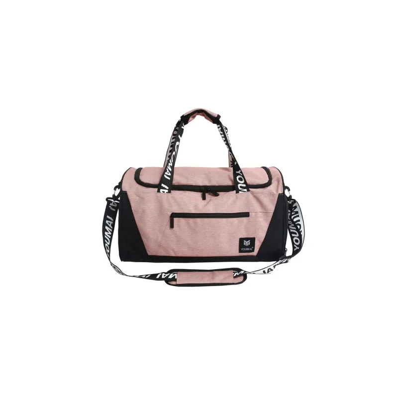 NIGEER Nylon Travel Bag Unisex Black Purple/Green/Brick Red/Gray Blue-2