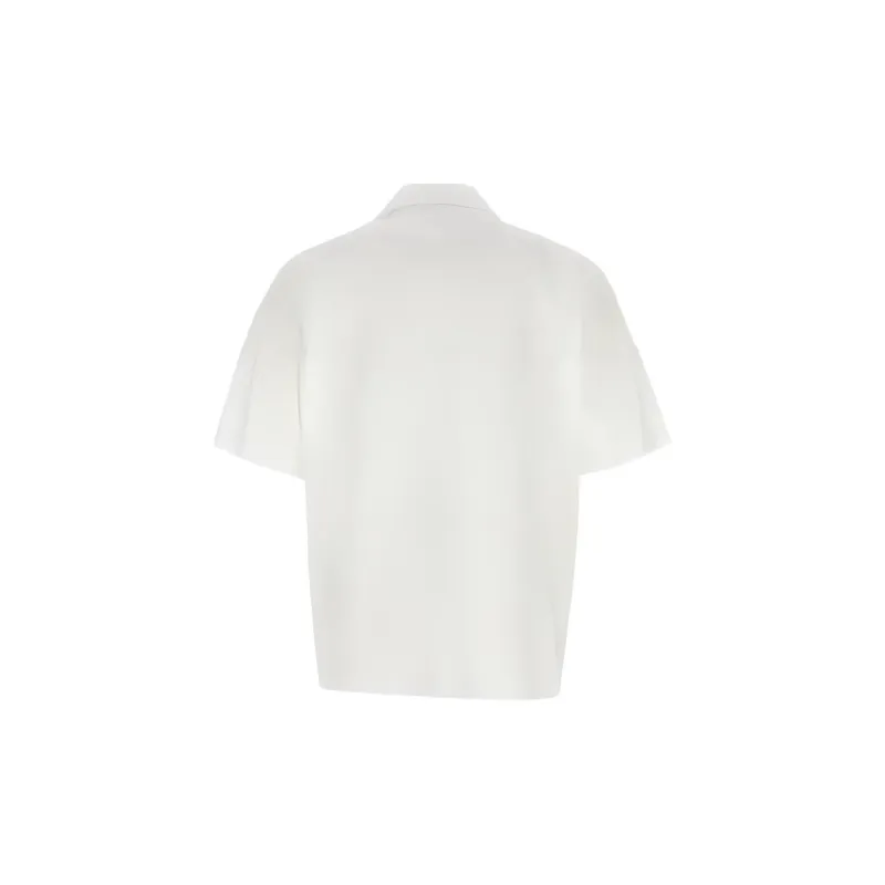Valentino Floral Embroidered Short Sleeved Shirt-1