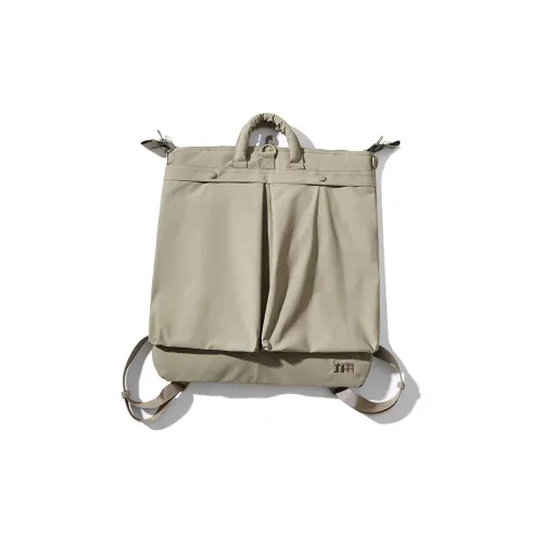 NOTHOMME Polyester Backpack Medium Size Unisex Khaki