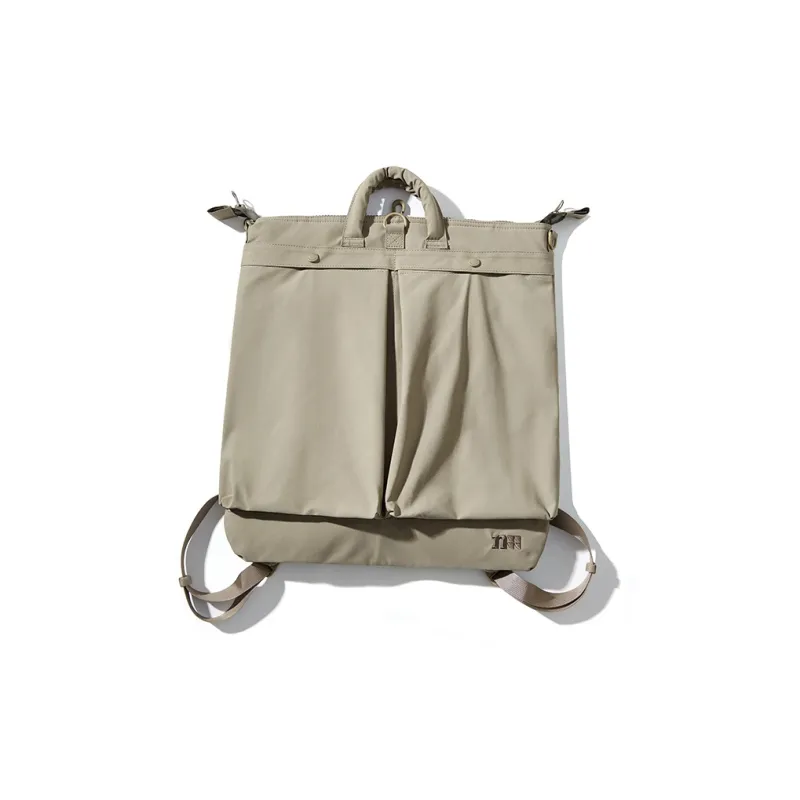 NOTHOMME Polyester Backpack Medium Size Unisex Khaki-0