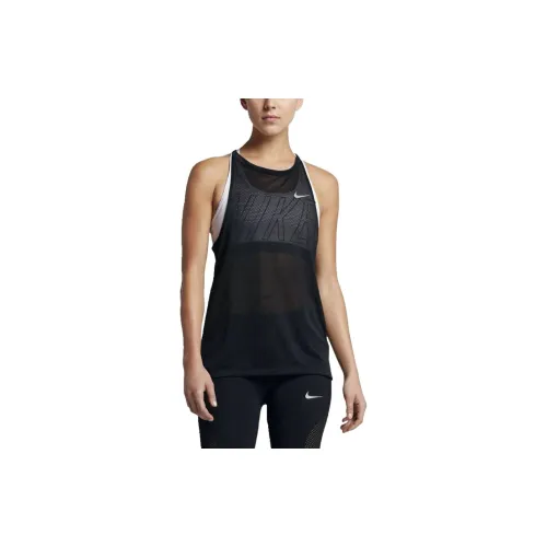 Nike Sleeveless Sports Shirts Women's Black