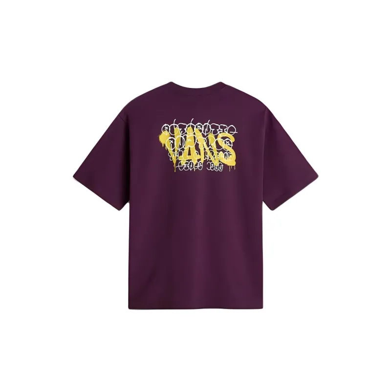Vans T-Shirts Men Purple-1