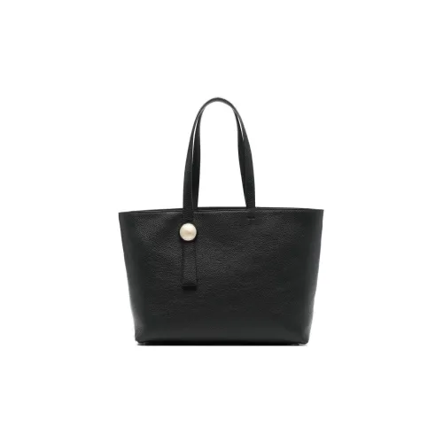 Furla Leather Tote Bag, Shopping Bag, Handbag Women's Black