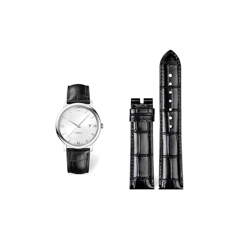 Craftsman Omega Compatibility Watch Band Genuine Leather Material-0