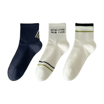 Moremoli Mid-Calf Socks Men's 3 Pack