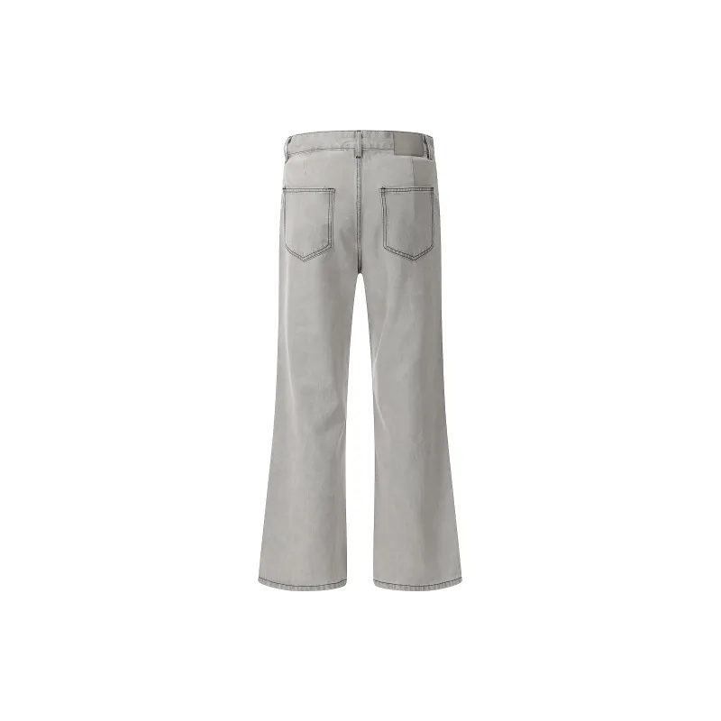 MT99 Jeans Unisex White Gray-1