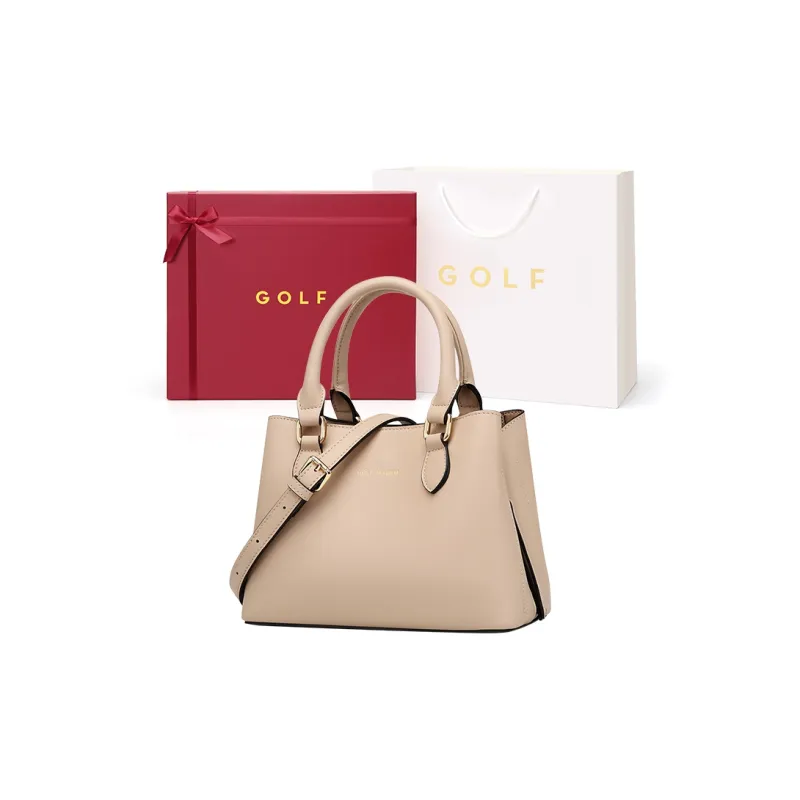 GOLF Cow Split Leather Banquet Bag Mom Bag Shoulder Bag Handbag Regular Women's Multicolor-4