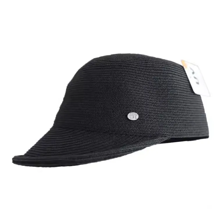 Lagur Straw Woven Baseball Caps Women's-0