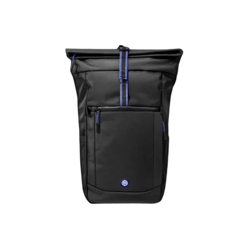 Tomtoc Nylon Fabric With Ballistic Nylon Backpack Medium Size Men's Racing Black-1