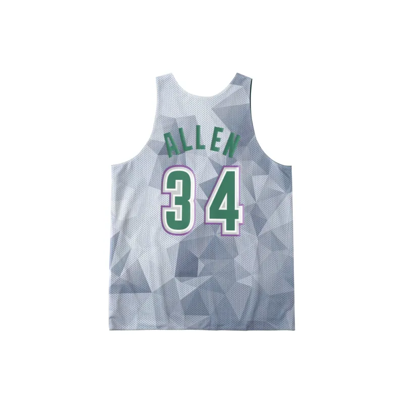 Mitchell & Ness Basketball Jersey Milwaukee Bucks Unisex Green-3