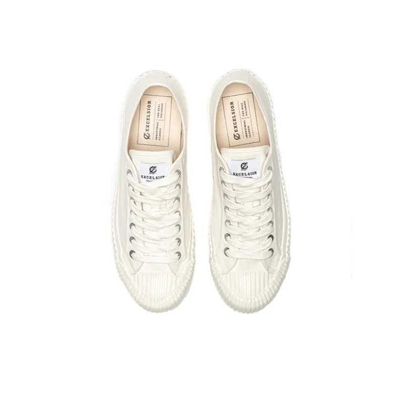 EXCELSIOR Anti-Slip Wear-Resistant Breathable Height Increasing Low-Top Canvas Shoes Unisex-8