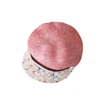 LE TISSERAND Raffia Baseball Caps Women's