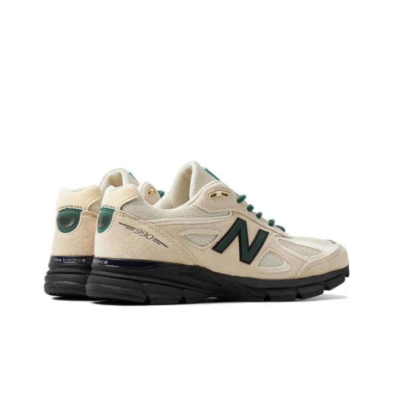 New Balance 990v4 MiUSA Teddy Santis Macadamia Nut-2
