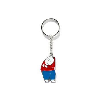 POLAR SKATE CO Metal Keychains Unisex Red