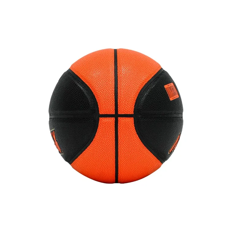 NICEID PU Basketball Black Orange Size 7 Ball Training Unisex-1
