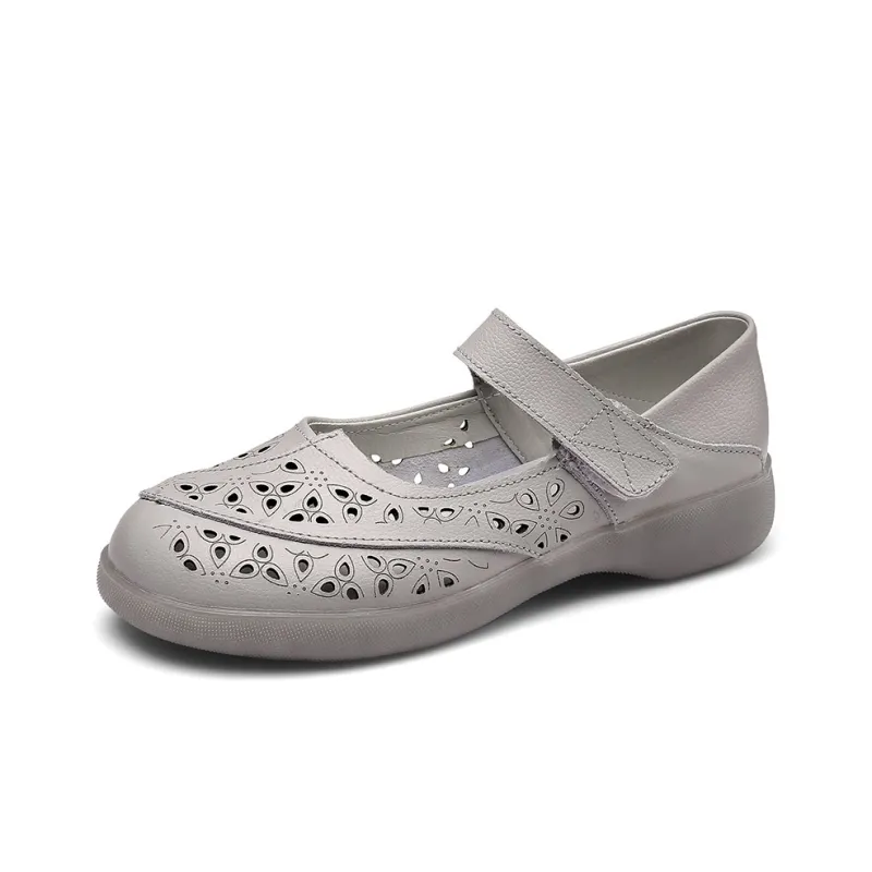 Strongman 3515 Women's Casual Shoes Gray Beige-1