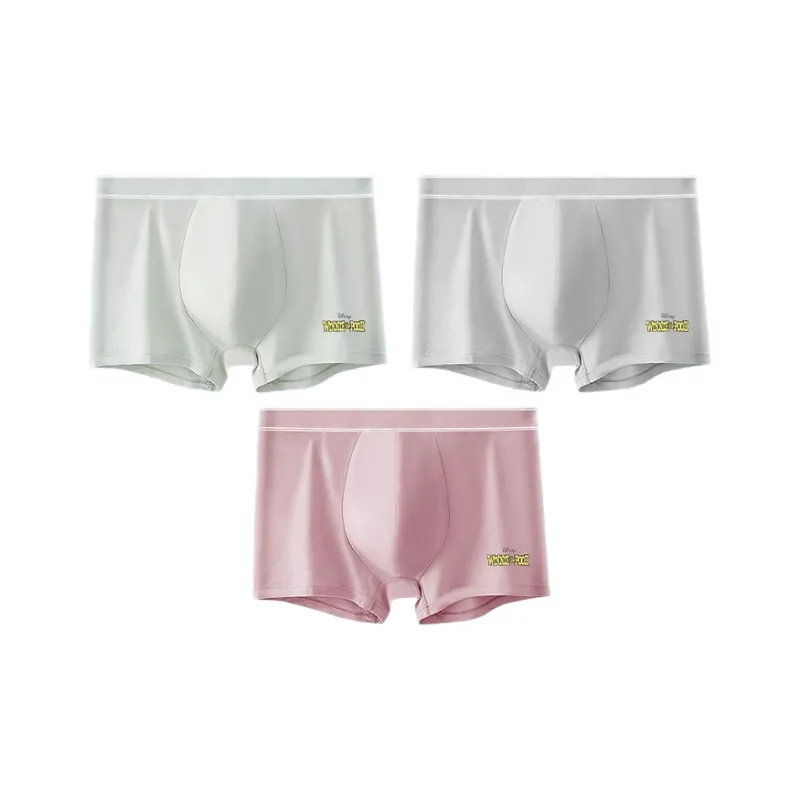 Disney 100% Cotton Boxer Briefs Men's 3 Pack-0