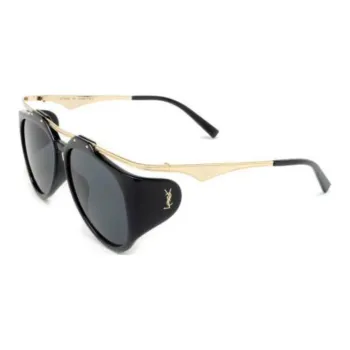 SAINT LAURENT Aviator Frame Sunglasses