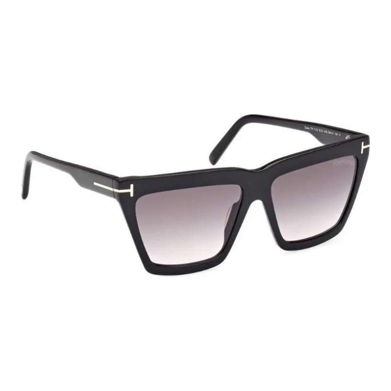TOM FORD Eden Geometric Frame Sunglasses-2