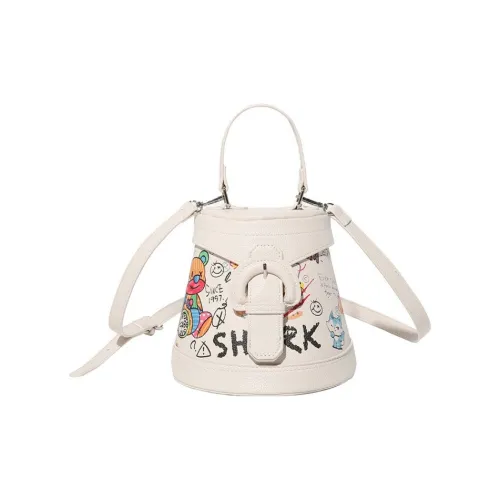 Bywhich PU Bucket Bag Shoulder Bag Crossbody Bag Handbag Regular Women's White
