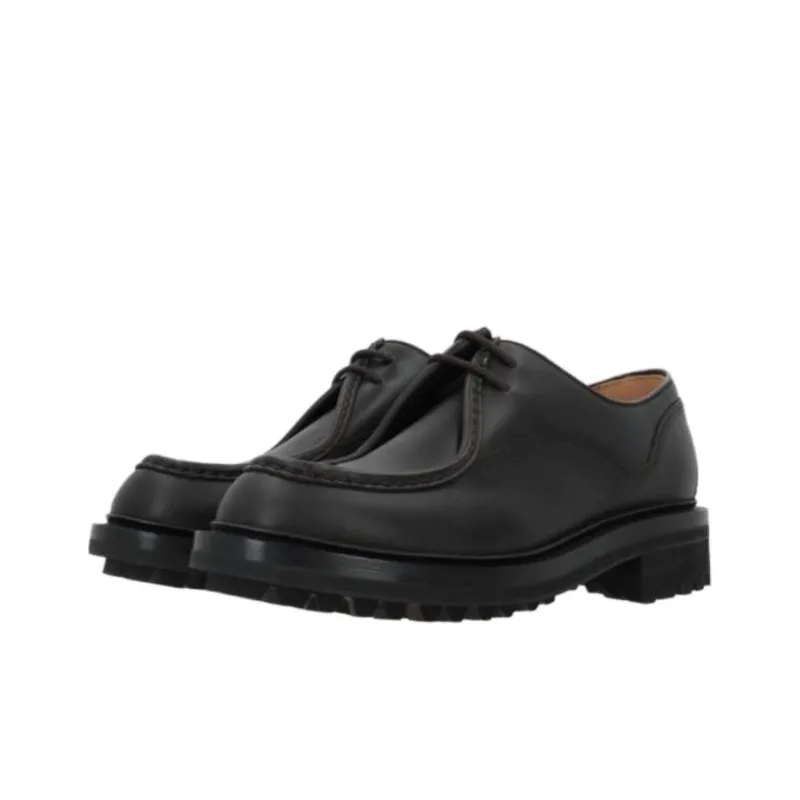CHURCH'S Monteria Round Toe Lace Up Derby Shoes-4