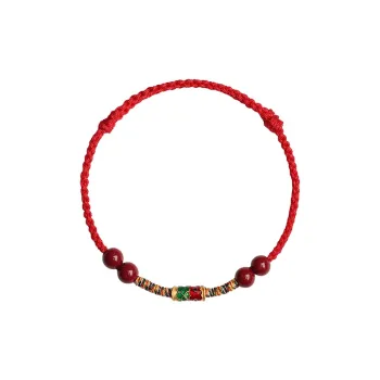 Olampe Reconstructed Cinnabar Adjustable Hand Rope Women's