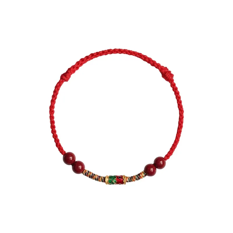 Olampe Reconstructed Cinnabar Adjustable Hand Rope Women's-0
