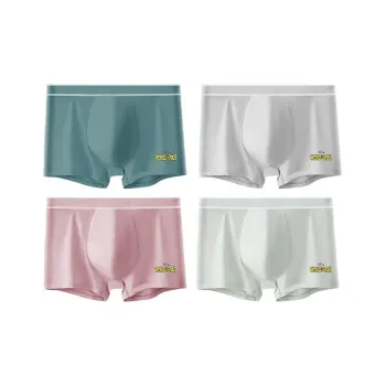 Disney 100% Cotton Boxer Briefs Men's 4 Pack
