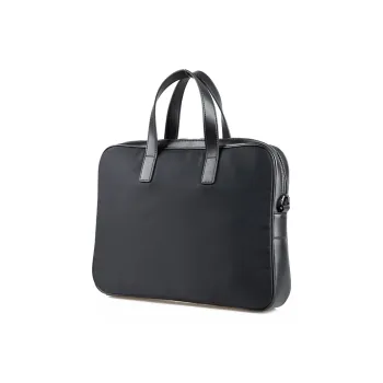 DOSRFINI Nylon Fabric Handbag Crossbody Bag Cross Body Bag Men's Black