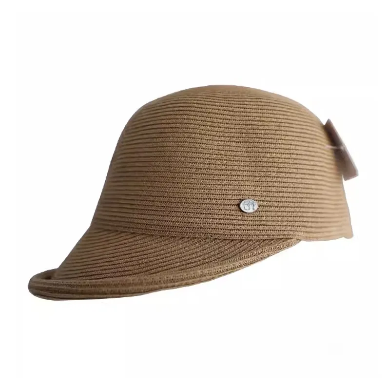 Lagur Straw Woven Baseball Caps Women's-1