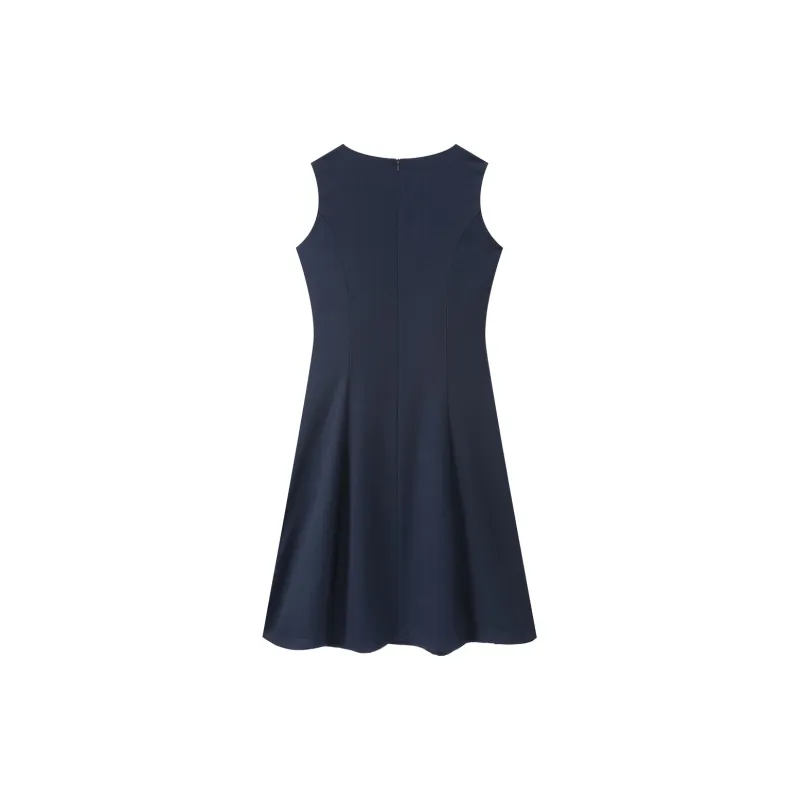 Romon Sleeveless Dresses Women's-1