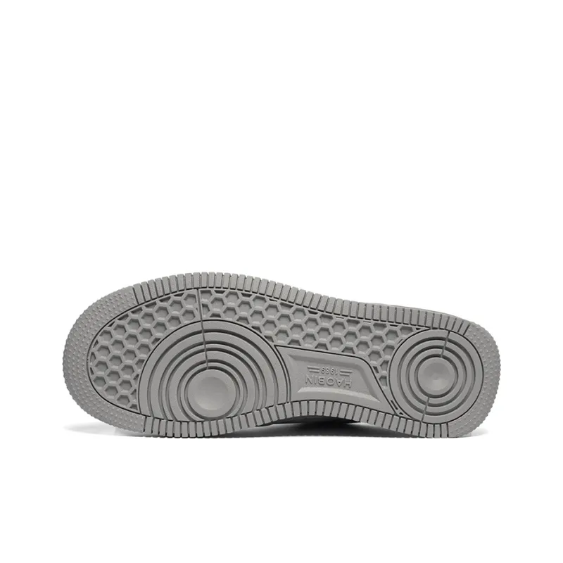 Haobin Low-Top Skateboard Shoes Unisex Camel-23