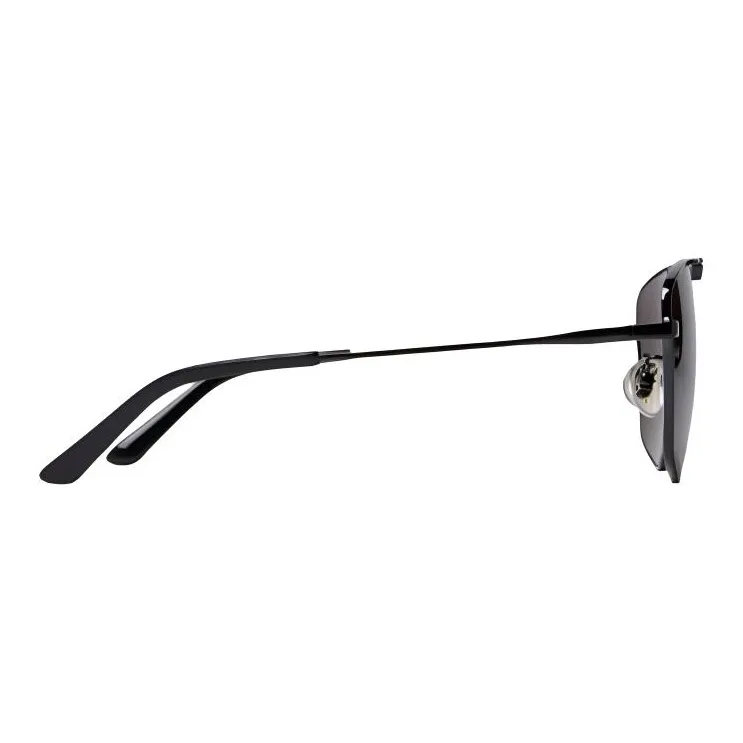 Balenciaga Metal Aviator Sunglasses Men's Black-1