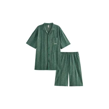 Peninsula City Pajama Set Men's Green