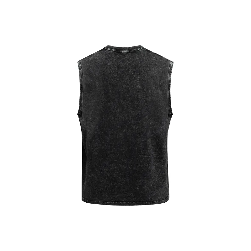 HELIPORT Tank Tops Unisex Black-1