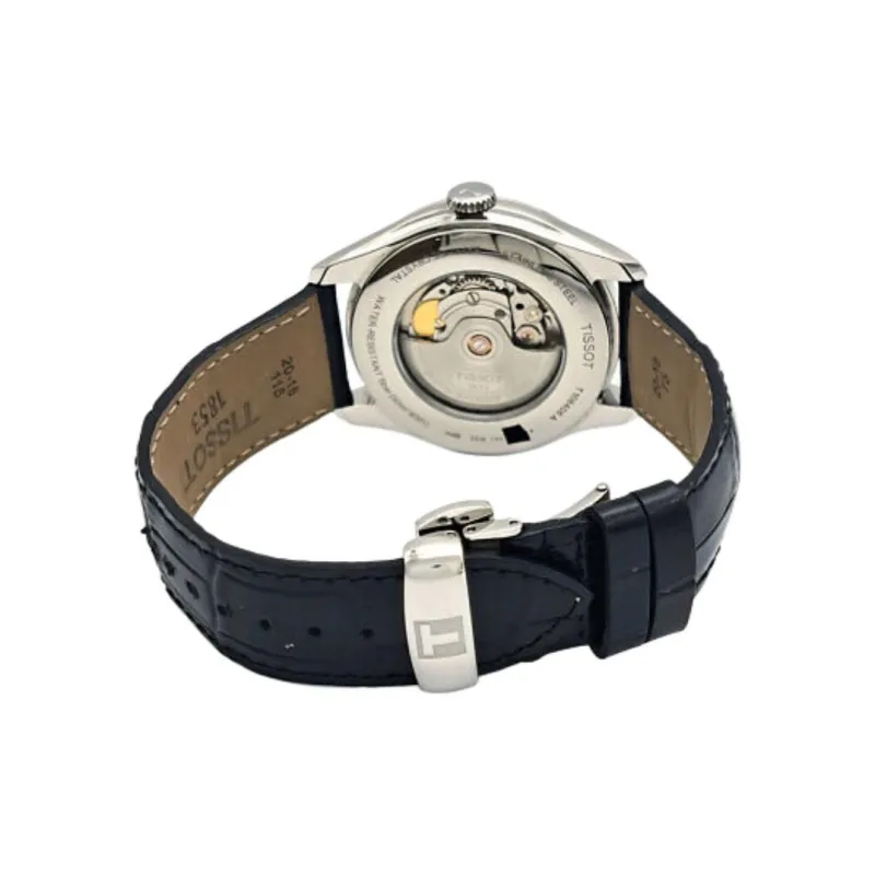 TISSOT Mechanical Movement Men's Watches Watch Black Dial-3