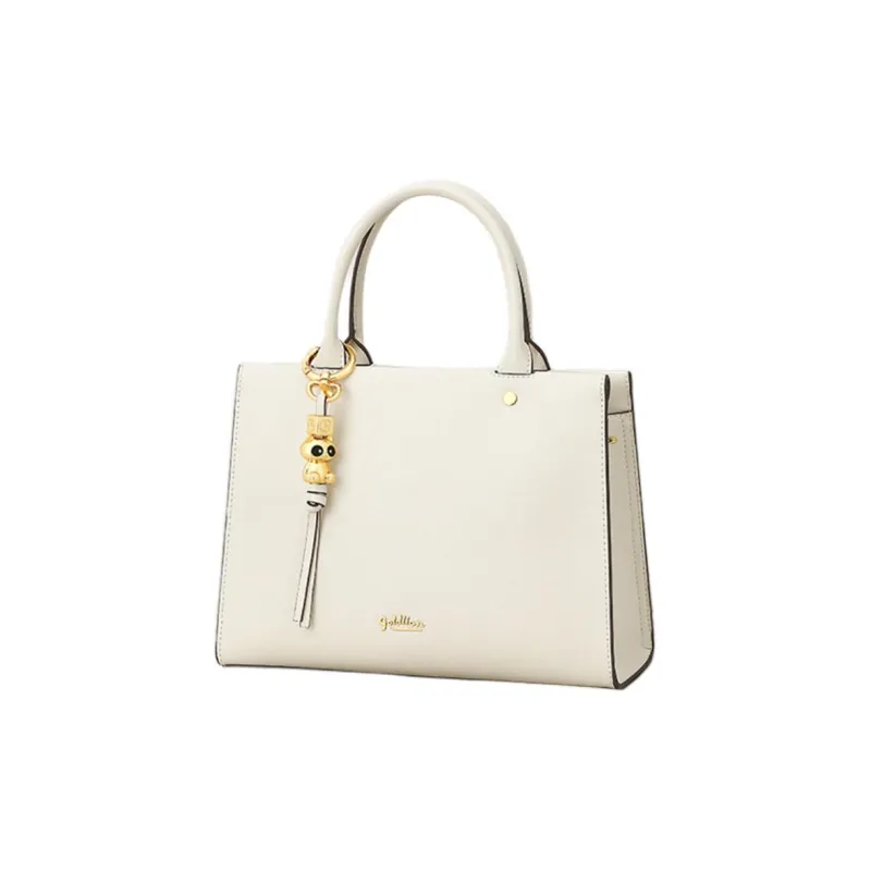 GOLDLION Cow Leather Portable Crossbody Bag, Shoulder Bag Trumpets Women's Multicolor-1