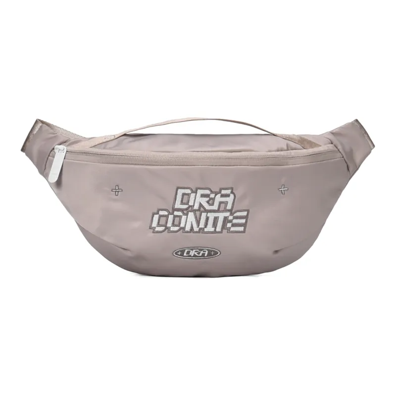 DRACONITE Polyester Sling Bag, Shoulder Bag, Crossbody Bag, Fanny Pack Regular Unisex Brown/White-0