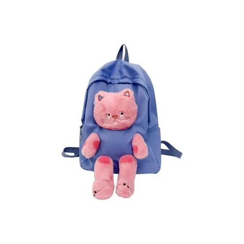 Bywhich Nylon Backpack Women's Blue
