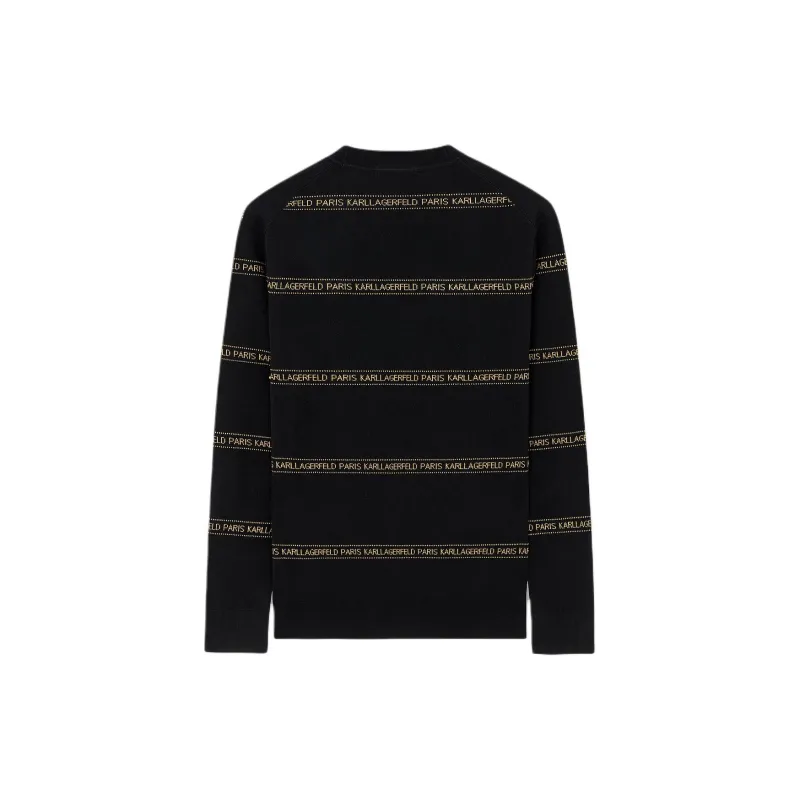 KARL LAGERFELD FW23 Knitwear Men's Black-1