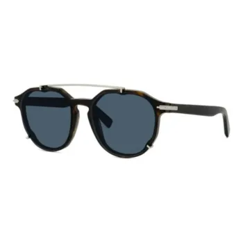 DIOR Plastic Aviator Sunglasses Unisex Brown
