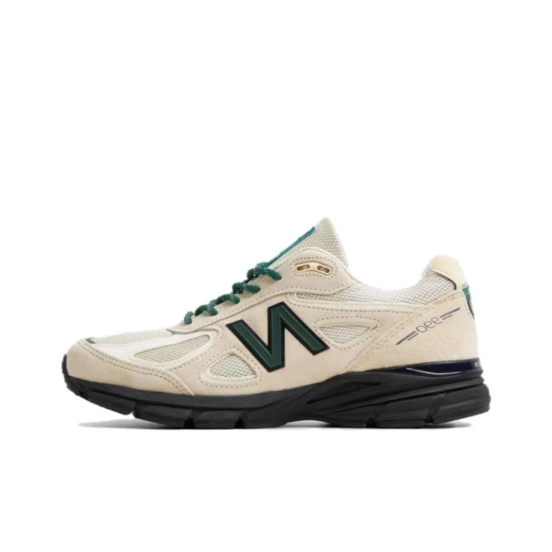 New Balance 990v4 MiUSA Teddy Santis Macadamia Nut-0