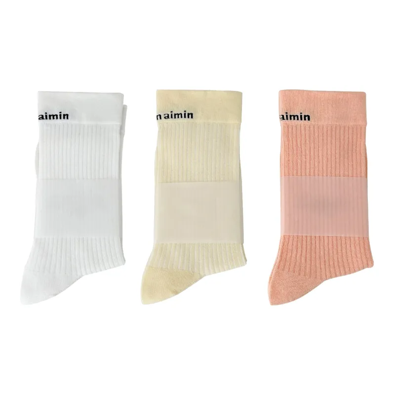 XXLLG Mid Calf Socks Women's 3 Pack-6