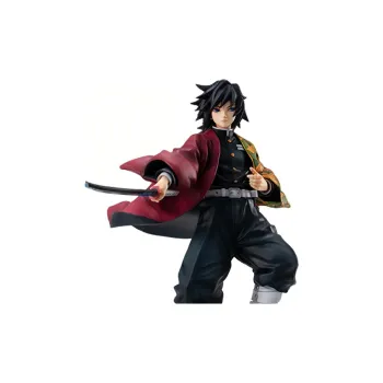 MegaHouse Demon Slayer Kimetsu No Yaiba G.E.M. Series Giyu Tomioka Action Figure Black