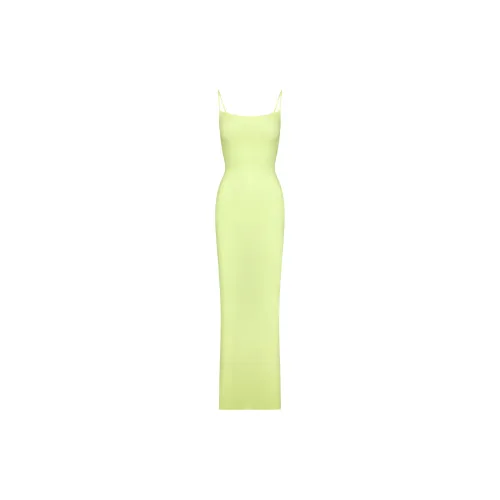 Skims Slip Dresses Women's Lemonade/Lemon Yellow