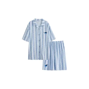 Peninsula City Pajama Set Men's Blue