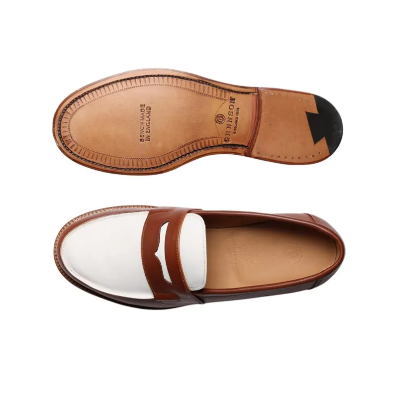 GRENSON Epsom Loafers Women's Brown-2