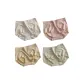 M1410-E Set-M Type Ribbed-White+Pink+Yellow+Green (4 Pack)