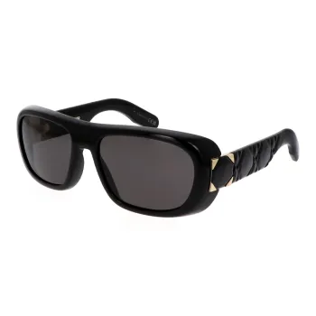 DIOR Acetate Rectangular Sunglasses Women's Black