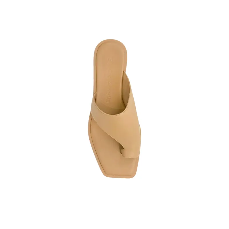STUDIO AMELIA Flip Flops Women's Light Brown-3